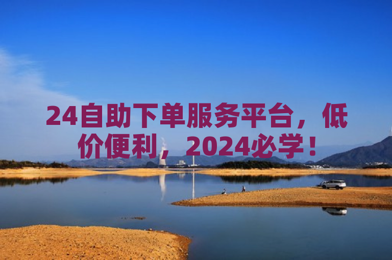 24自助下单服务平台，低价便利，2024必学！