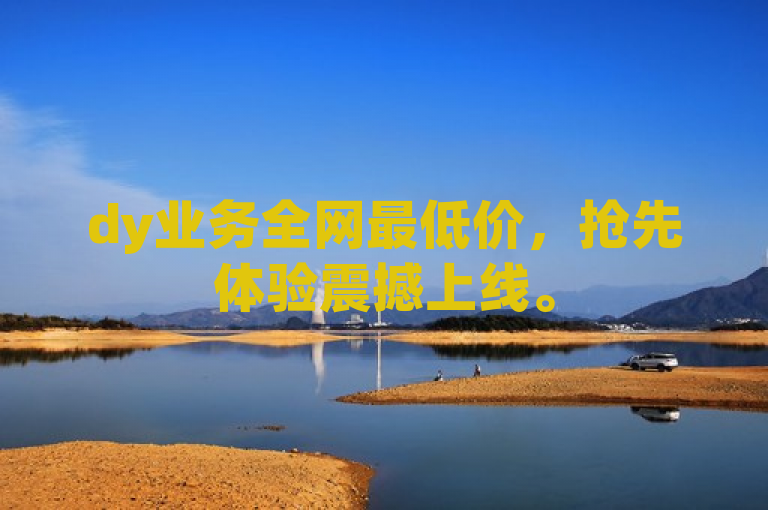 dy业务全网最低价，抢先体验震撼上线。