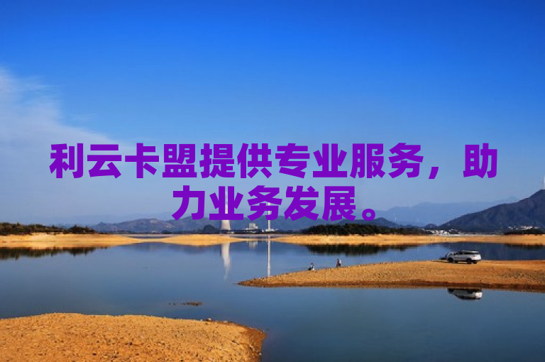 利云卡盟提供专业服务，助力业务发展。