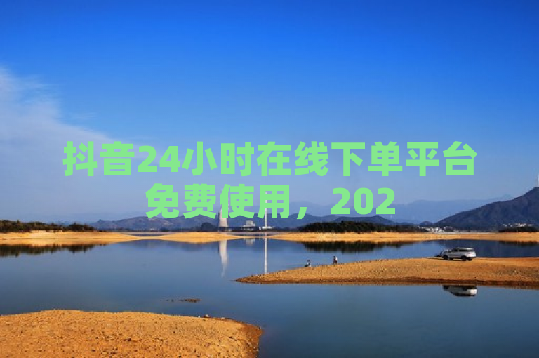 抖音24小时在线下单平台免费使用，2025必学！