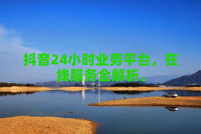 抖音24小时业务平台，在线服务全解析。