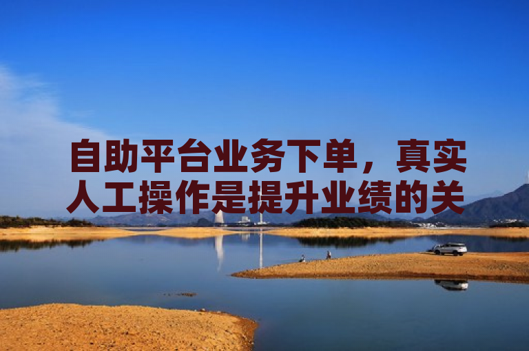 自助平台业务下单，真实人工操作是提升业绩的关键！