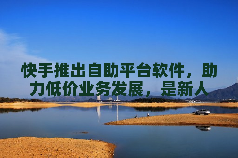 快手推出自助平台软件，助力低价业务发展，是新人必备的重要措施！