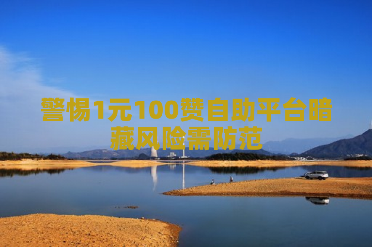 警惕1元100赞自助平台暗藏风险需防范