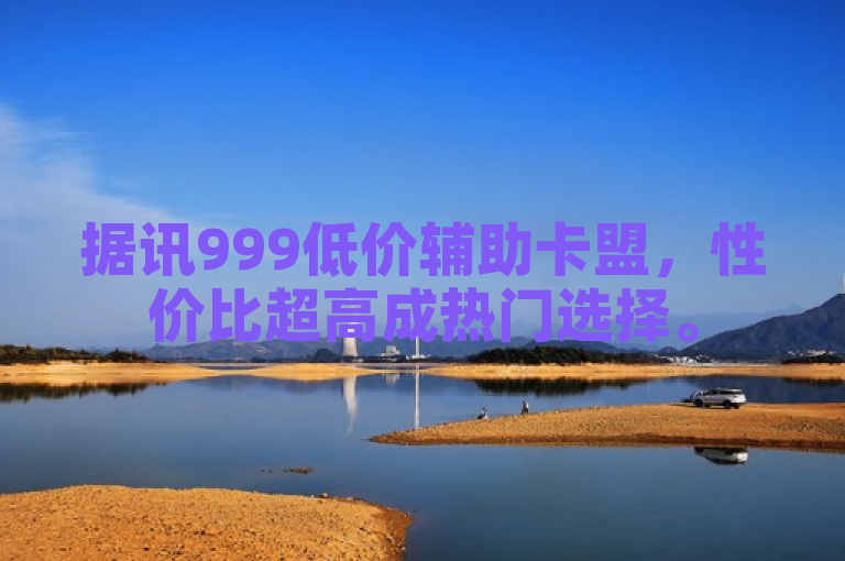 据讯999低价辅助卡盟，性价比超高成热门选择。