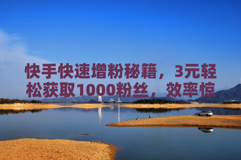 快手快速增粉秘籍，3元轻松获取1000粉丝，效率惊人！
