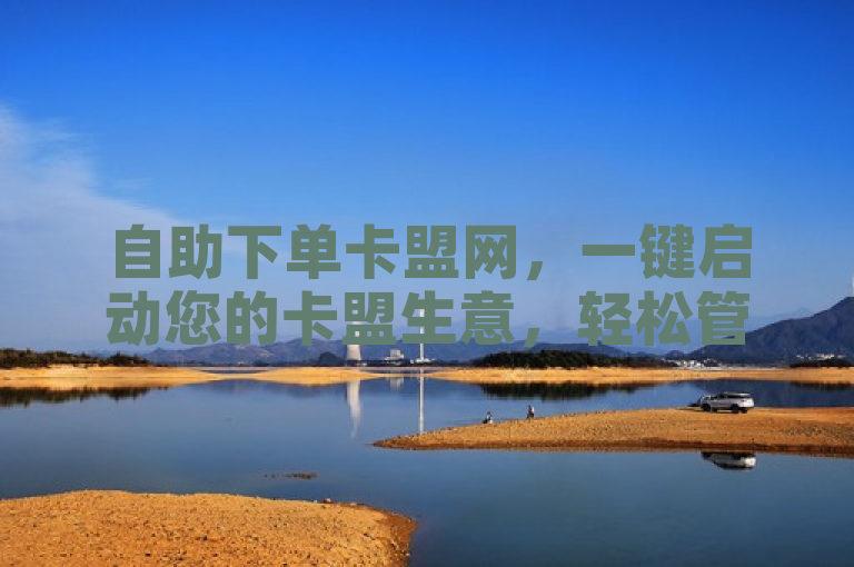 自助下单卡盟网，一键启动您的卡盟生意，轻松管理，高效运营。