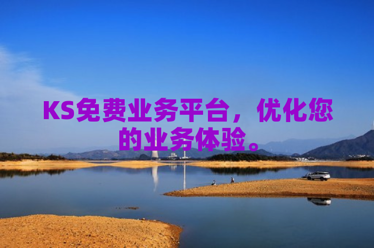 KS免费业务平台，优化您的业务体验。