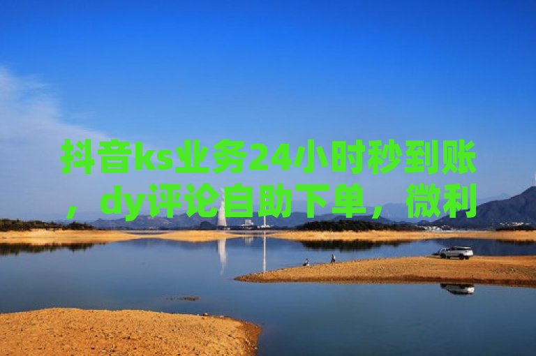 抖音ks业务24小时秒到账，dy评论自助下单，微利也疯狂！