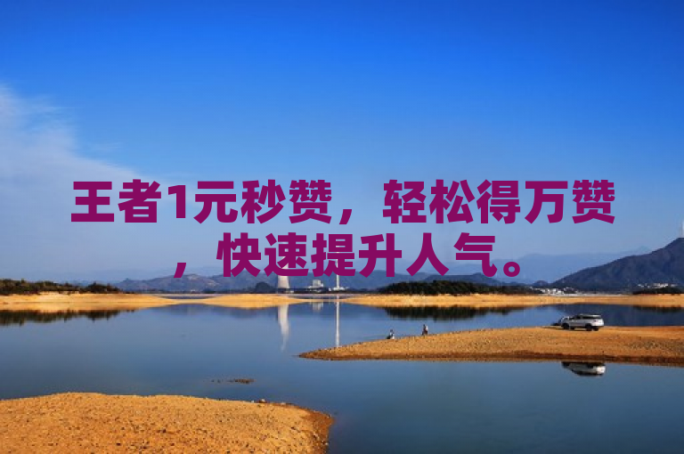 王者1元秒赞，轻松得万赞，快速提升人气。