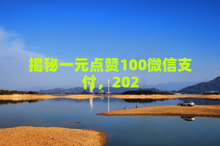 揭秘一元点赞100微信支付，2025必学新方法！
