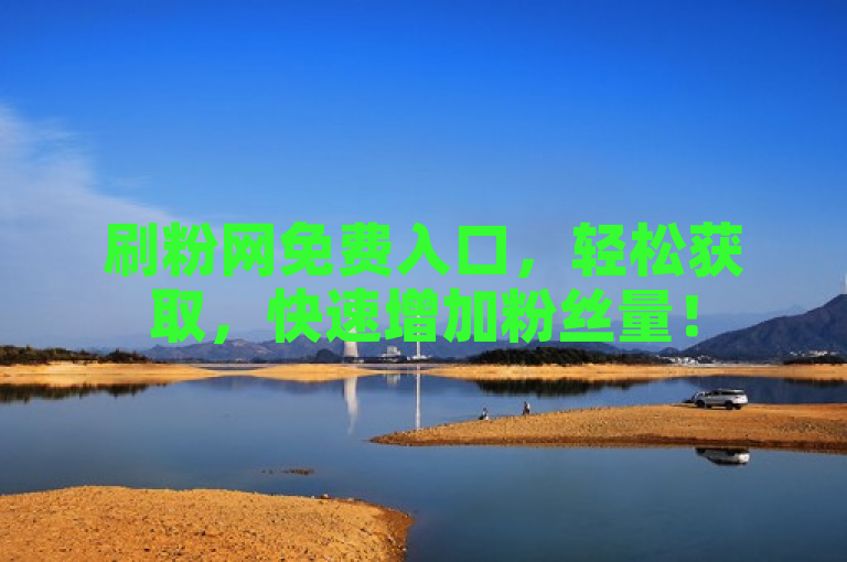 刷粉网免费入口，轻松获取，快速增加粉丝量！