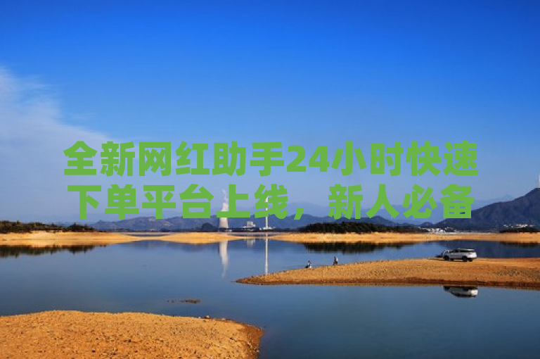 全新网红助手24小时快速下单平台上线，新人必备！