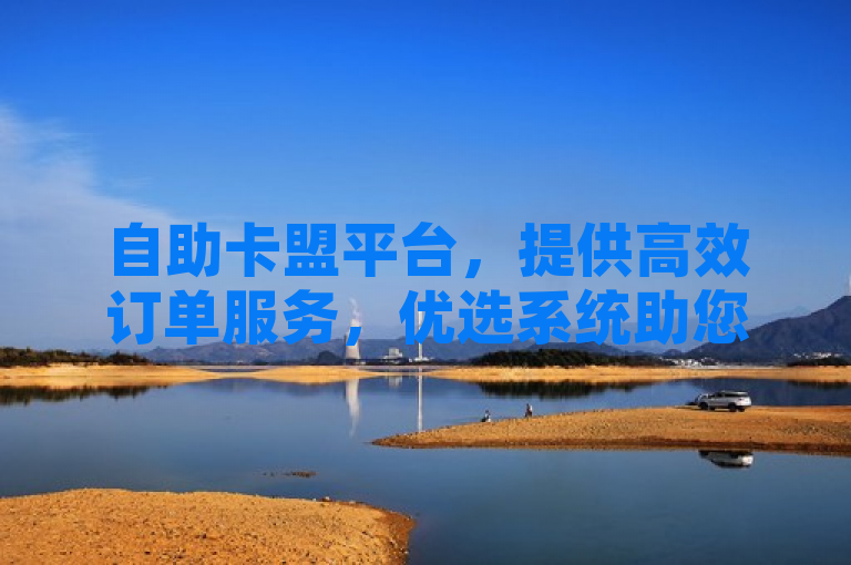 自助卡盟平台，提供高效订单服务，优选系统助您轻松管理。