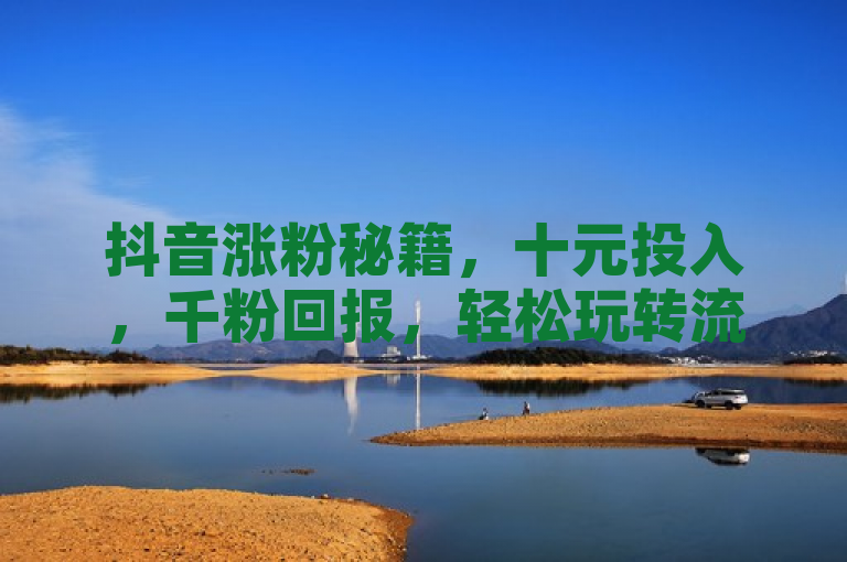抖音涨粉秘籍，十元投入，千粉回报，轻松玩转流量密码！