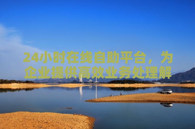 24小时在线自助平台，为企业提供高效业务处理解决方案。