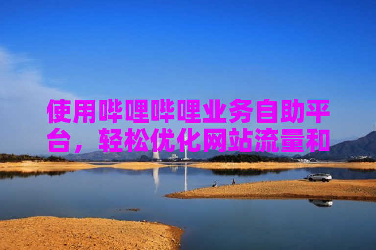 使用哔哩哔哩业务自助平台，轻松优化网站流量和SEO表现。