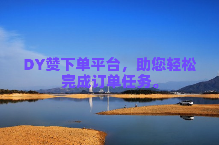 DY赞下单平台，助您轻松完成订单任务。