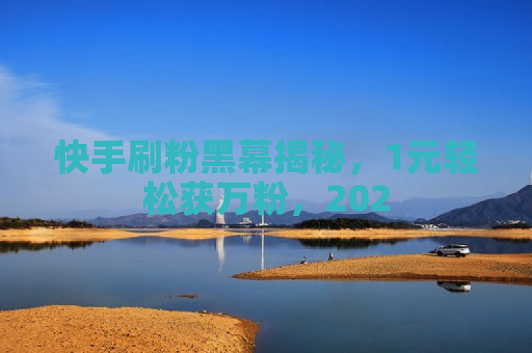 快手刷粉黑幕揭秘，1元轻松获万粉，2025必备技巧！