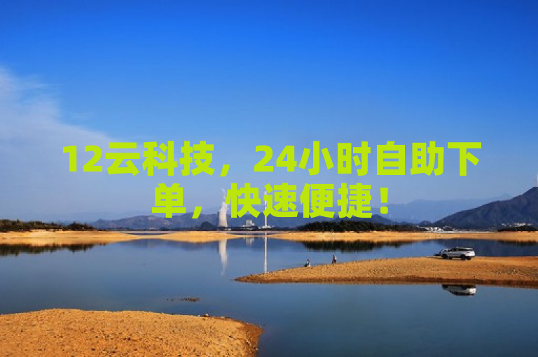 12云科技，24小时自助下单，快速便捷！