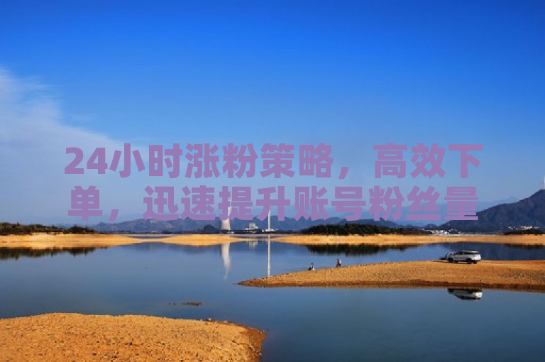 24小时涨粉策略，高效下单，迅速提升账号粉丝量。