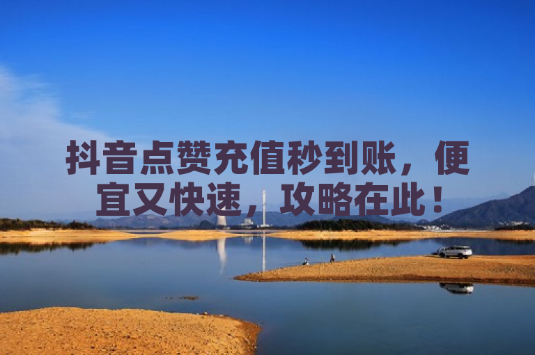 抖音点赞充值秒到账，便宜又快速，攻略在此！
