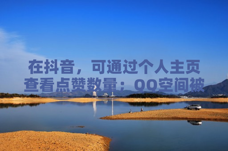 在抖音，可通过个人主页查看点赞数量；QQ空间被挡访客可使用特定工具免费查看。