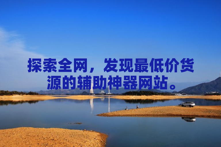 探索全网，发现最低价货源的辅助神器网站。