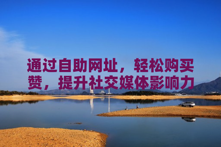 通过自助网址，轻松购买赞，提升社交媒体影响力。