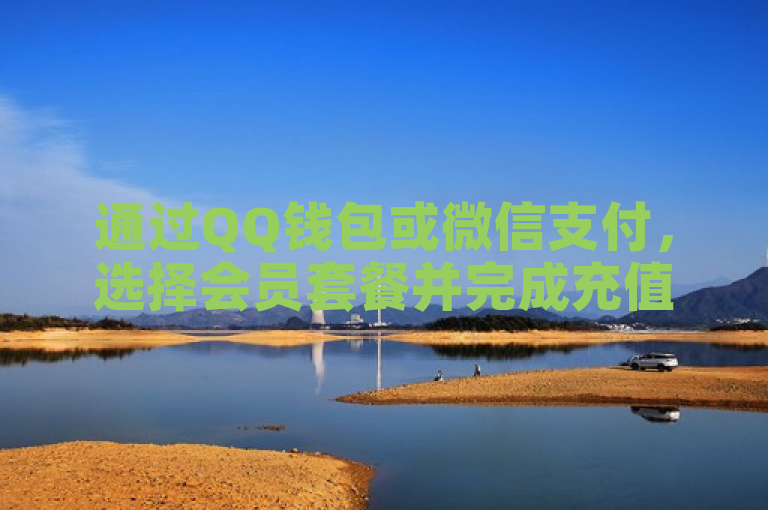 通过QQ钱包或微信支付，选择会员套餐并完成充值。