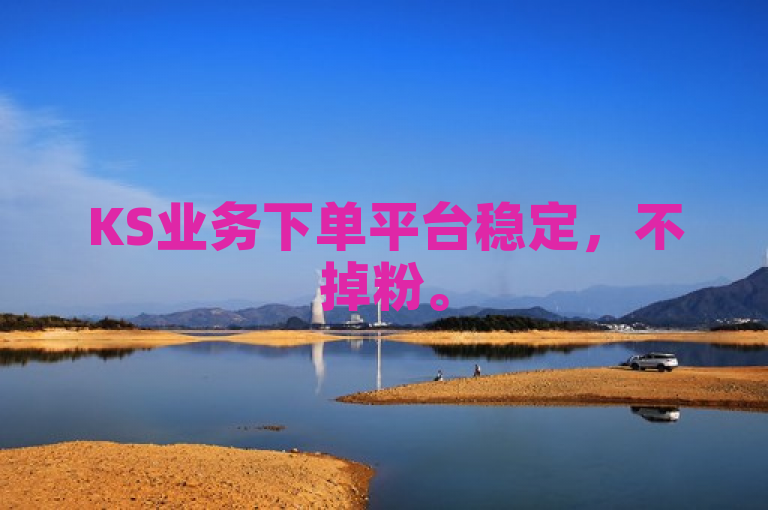 KS业务下单平台稳定，不掉粉。