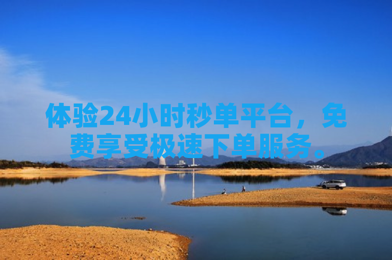 体验24小时秒单平台，免费享受极速下单服务。