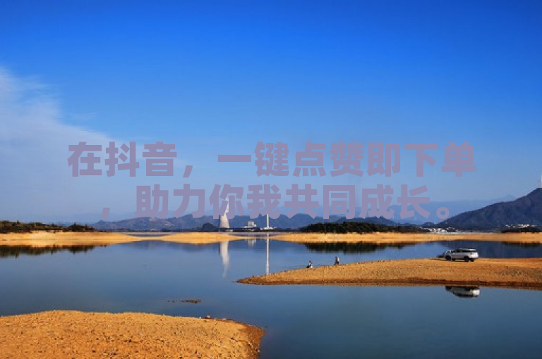 在抖音，一键点赞即下单，助力你我共同成长。