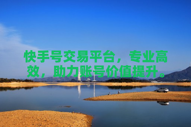 快手号交易平台，专业高效，助力账号价值提升。