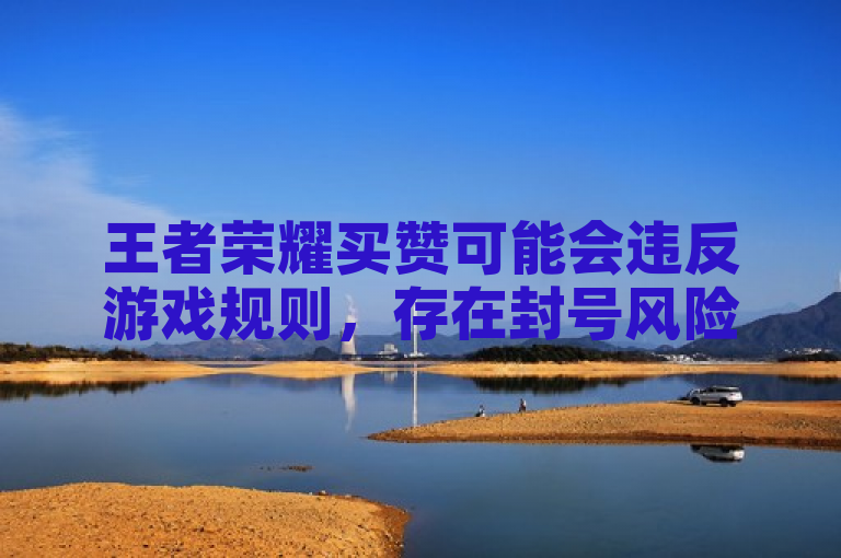 王者荣耀买赞可能会违反游戏规则，存在封号风险。