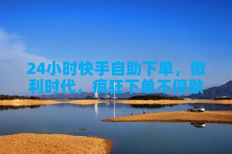 24小时快手自助下单，微利时代，疯狂下单不停歇！