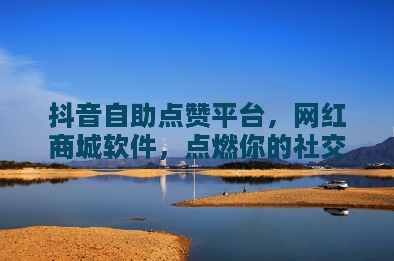 抖音自助点赞平台，网红商城软件，点燃你的社交媒体激情！