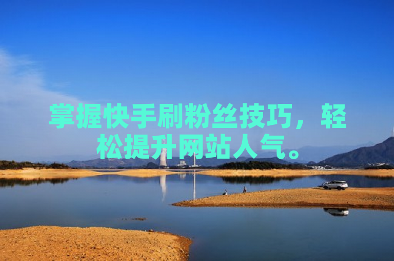 掌握快手刷粉丝技巧，轻松提升网站人气。