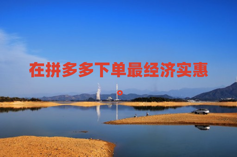 在拼多多下单最经济实惠。