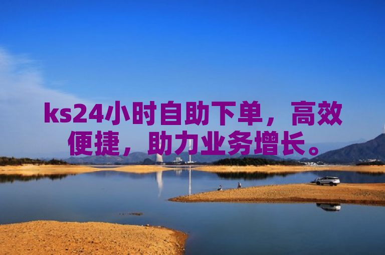 ks24小时自助下单，高效便捷，助力业务增长。