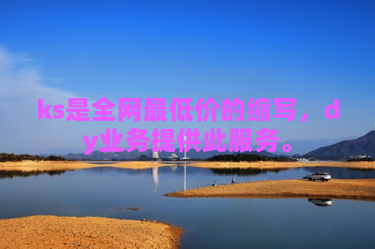 ks是全网最低价的缩写，dy业务提供此服务。