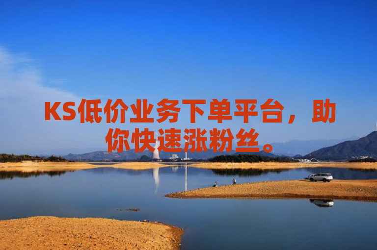 KS低价业务下单平台，助你快速涨粉丝。