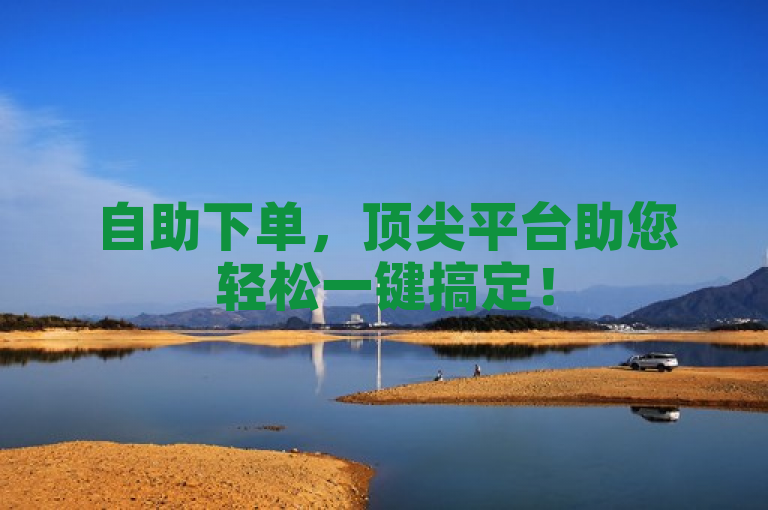 自助下单，顶尖平台助您轻松一键搞定！