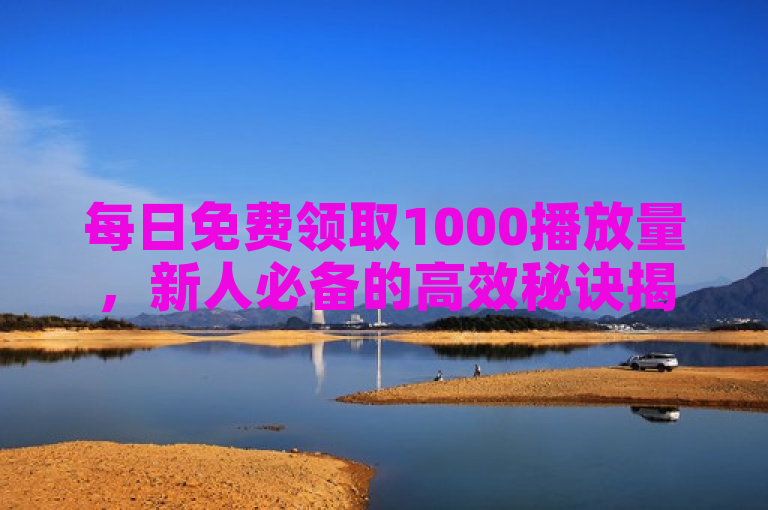 每日免费领取1000播放量，新人必备的高效秘诀揭秘！