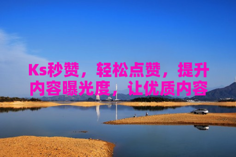 Ks秒赞，轻松点赞，提升内容曝光度，让优质内容不再默默无闻。