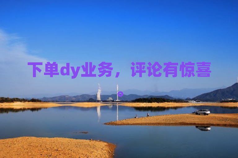下单dy业务，评论有惊喜。