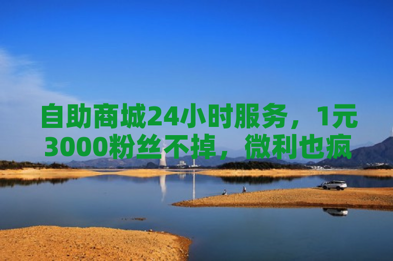 自助商城24小时服务，1元3000粉丝不掉，微利也疯狂！