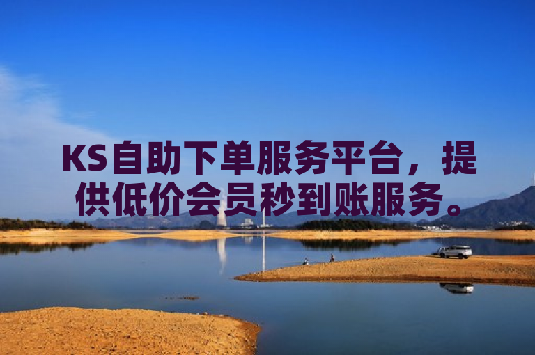 KS自助下单服务平台，提供低价会员秒到账服务。