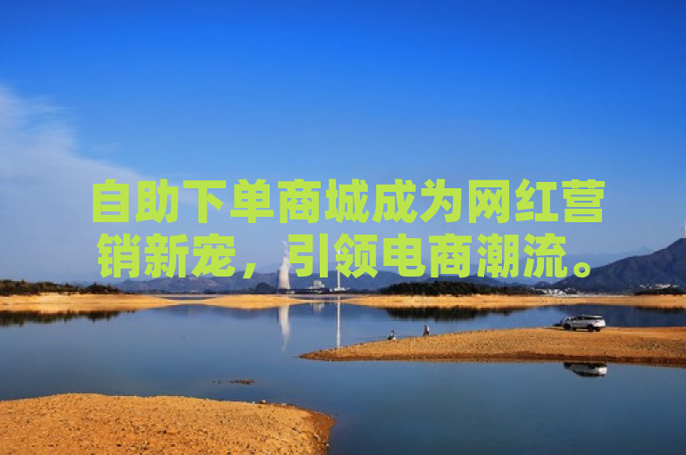 自助下单商城成为网红营销新宠，引领电商潮流。
