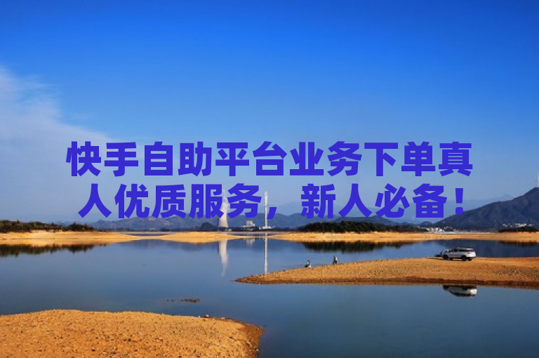 快手自助平台业务下单真人优质服务，新人必备！